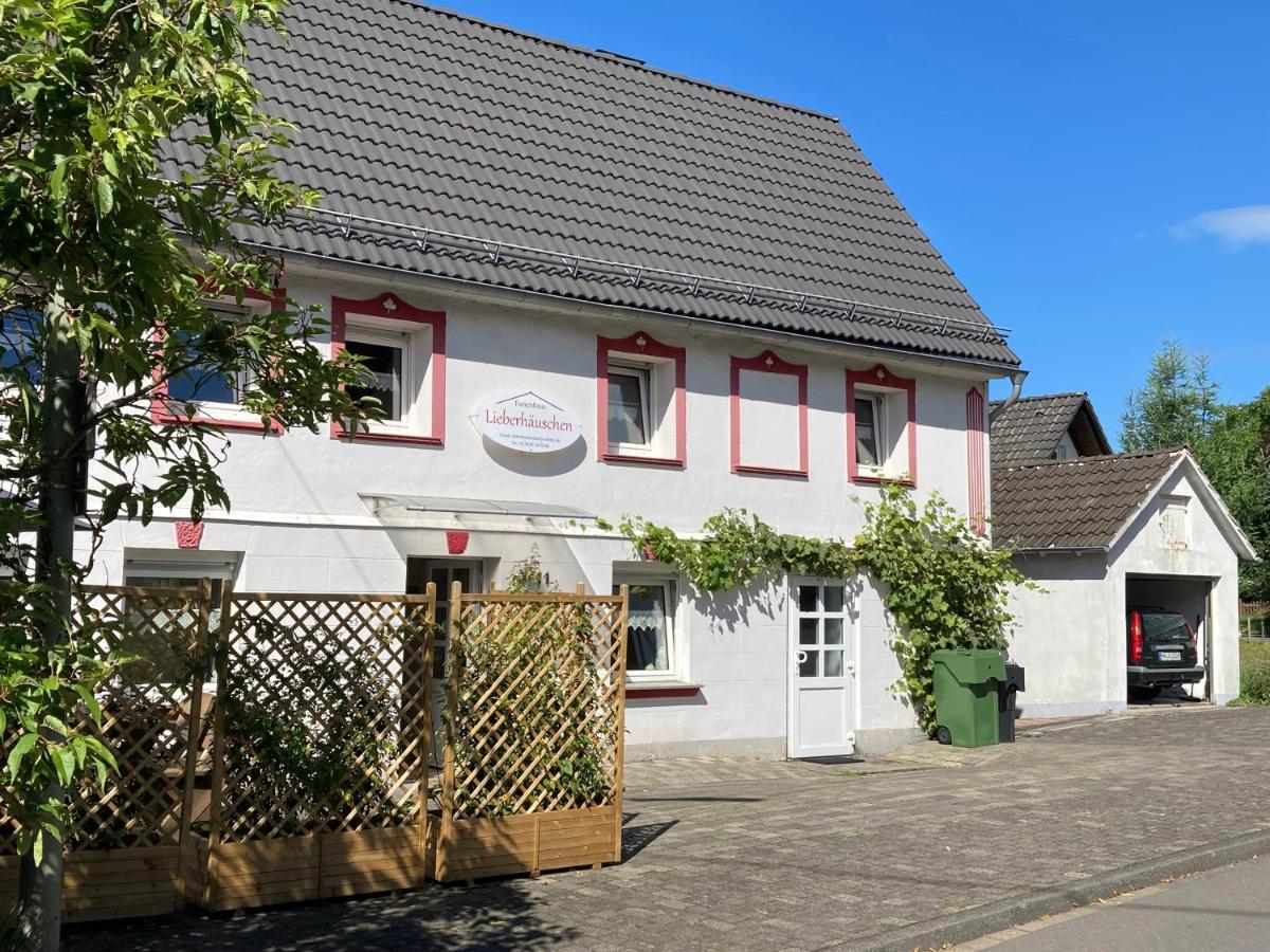 Вилла Ferienhaus Lieberhaeuschen Гуммерсбах Экстерьер фото